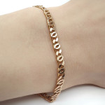 Gold bracelet (751), Classic bracelets, Gold type: 585, Item in the photo weight: 4.29 g - Custom jewelry