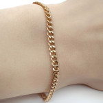 Classic red gold bracelet (753), Classic bracelets, Gold type: 585, Item in the photo weight: 3.07 g - Custom jewelry