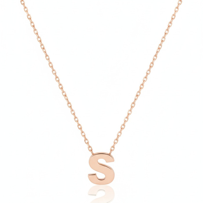 Zelta ķēdīte ar burta "S" kulonu (1762)