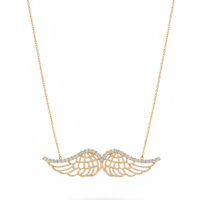 Zelta ķēdīte ar kulonu "Spārni" (1764)