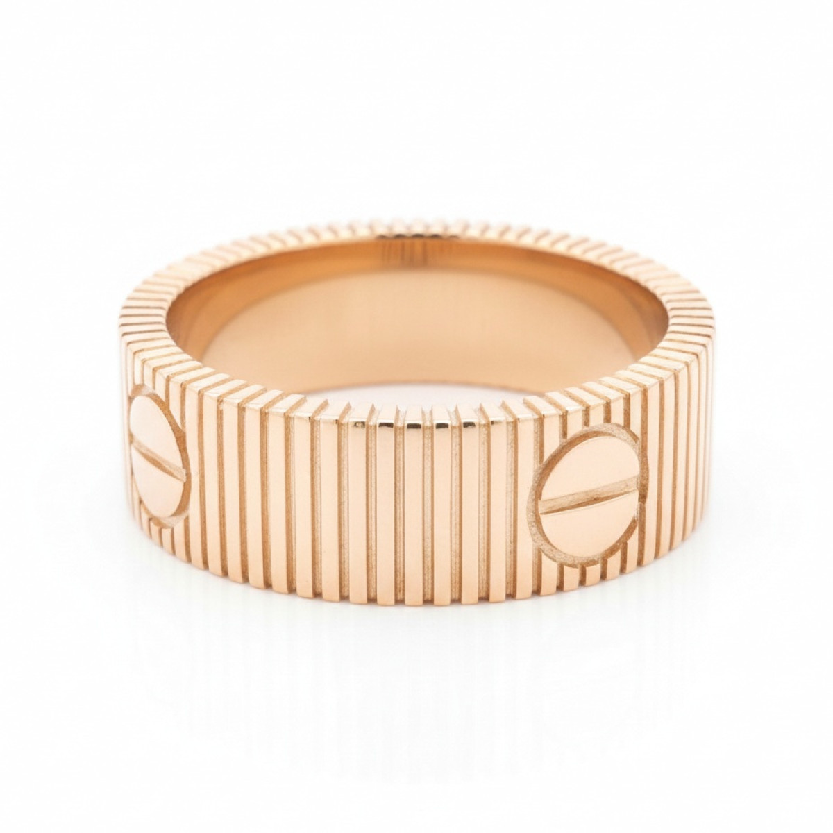 Zelta gredzens (2164), Bez cilpām, Zelta standarts: 585, Produkta foto svars: 10.15 g - Rotājumlietas internetā