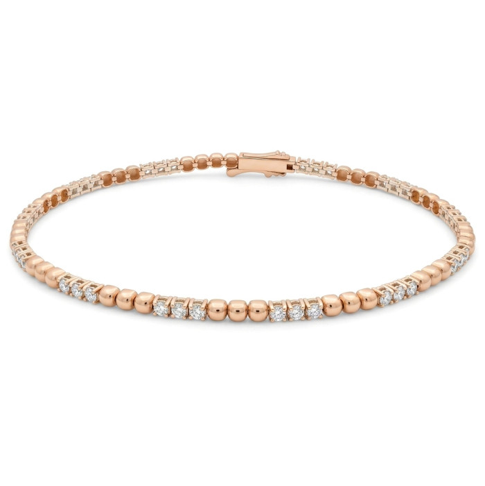 Auksinė apyrankė su deimantais (169)