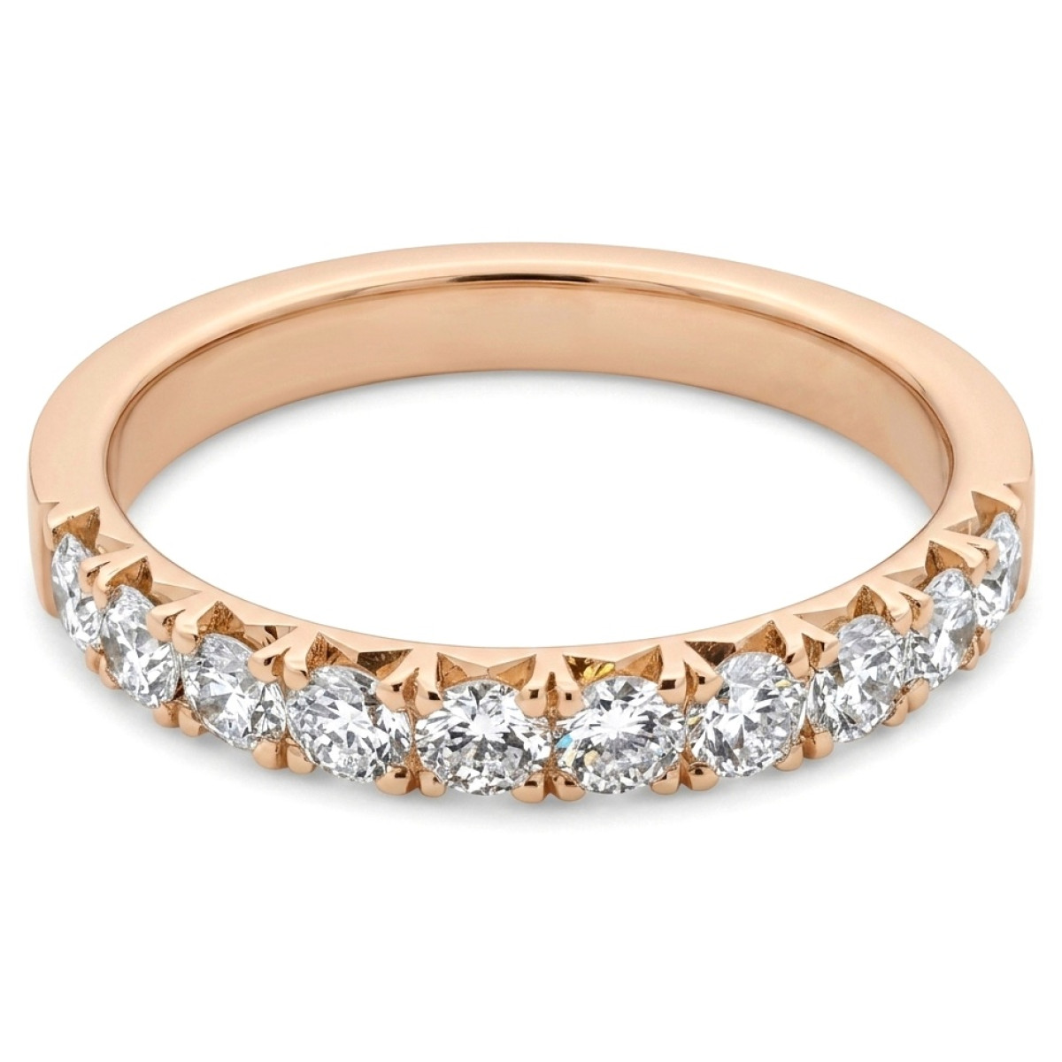 Gold ring with Lab Grown diamonds (63), LAB GROWN flowers, Gold type: 585, Item in the photo weight: 3.28 g, Gemstone: Lab Grown diamond, Gemstone ct.: 0.30-0.69 ct, Gemstone ct.: 0.65 ct - Jewelry online