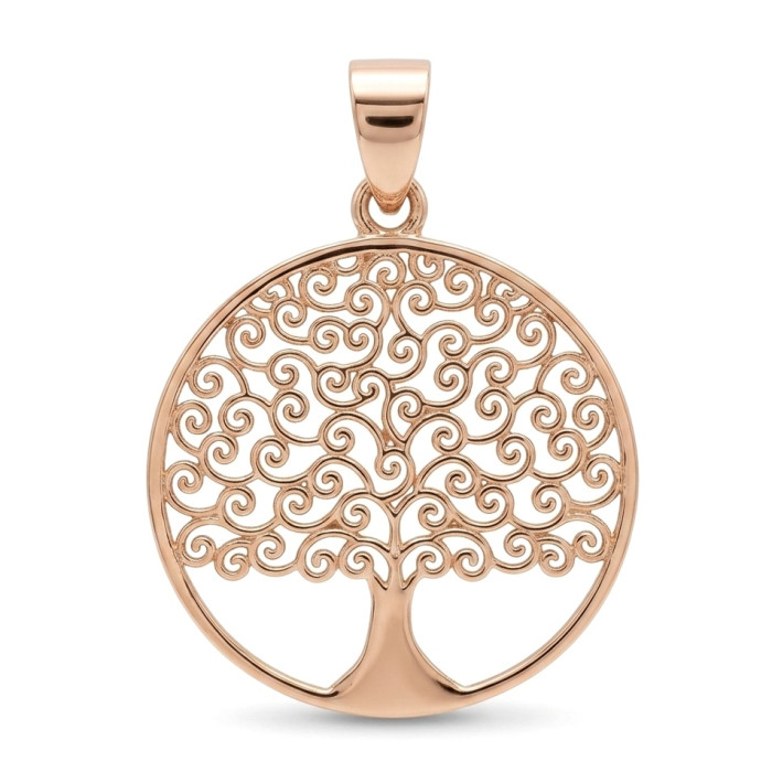 Gold pendant "Tree" (1095)