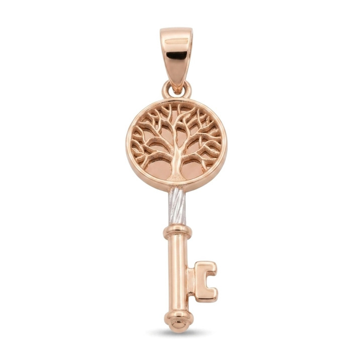 Gold pendant "Key" (1098)