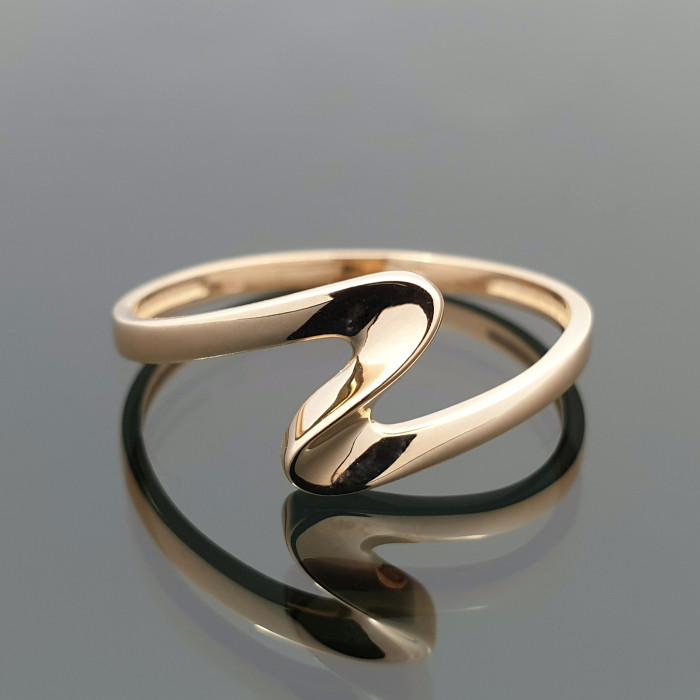  Minimalist gold ring (1356)