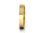Stačiakampis vestuvinis žiedas 4 mm 3