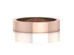 Stačiakampis vestuvinis žiedas 5 mm 5