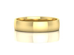 Klasikinis vestuvinis žiedas 6 mm 2