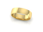 585 prabos klasikinis vestuvinis žiedas 6 mm , 585 prabos vestuviniai žiedai, Aukso praba: 585, Žiedo plotis: 6 mm, Gaminio nuotraukoje svoris: 3.80 g - Papuošalai pagal užsakymą