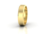 Vestuvinis žiedas nuleistomis briaunomis 6 mm 3