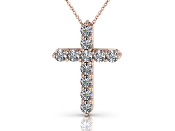 Chain with diamond cross (322)