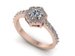 Engagement ring "Davine" 4