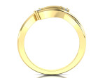 Auksinis žiedas su briliantais "Alina" (596) 3