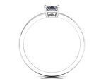 Sužadėtuvių žiedas dekoruotas deimantu "Luiza" 2