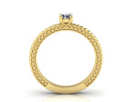 Sužadėtuvių žiedas "Kleopatra" 2