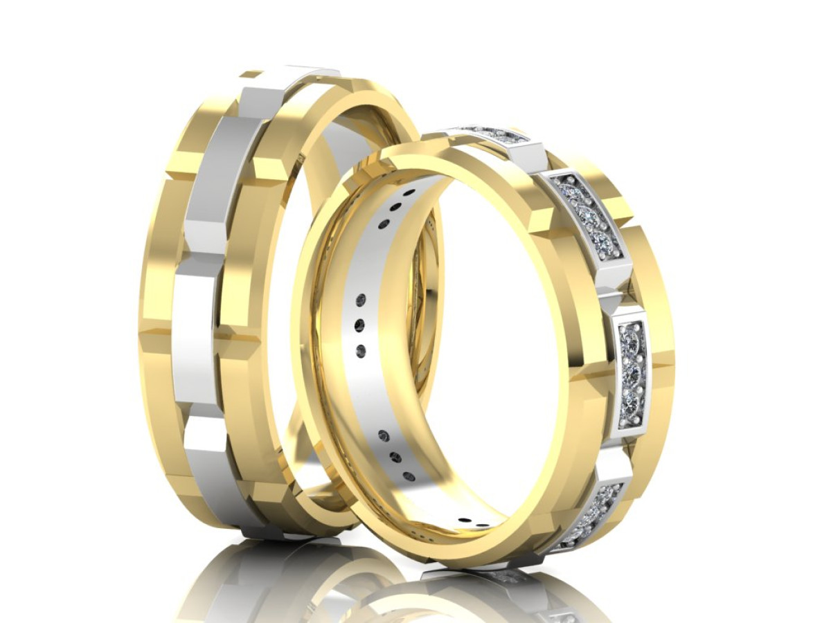 Vestuviniai žiedai "Aurėja"