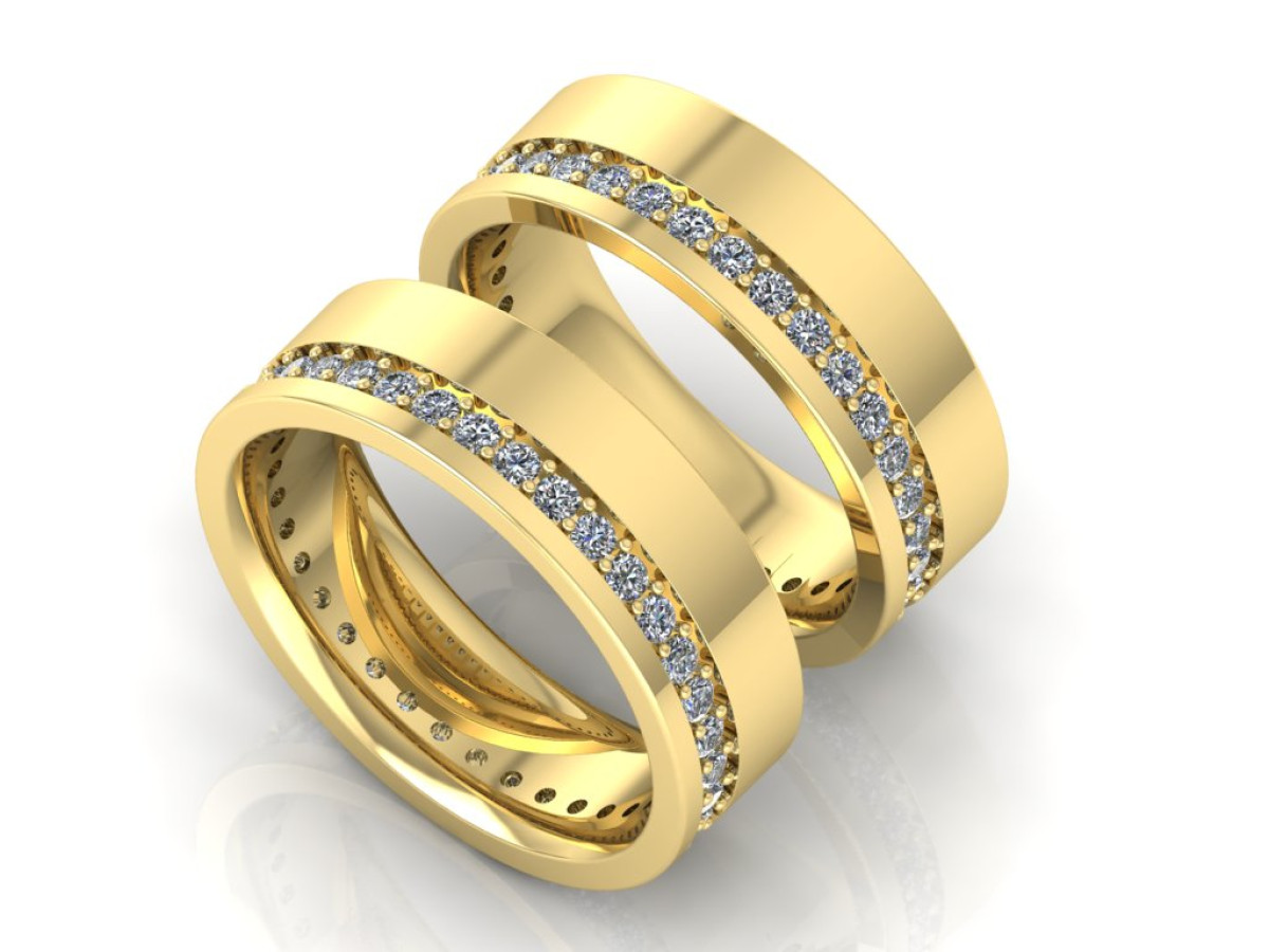 Vestuviniai žiedai "Evija" 1