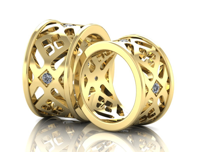 Vestuviniai žiedai "Andžela"