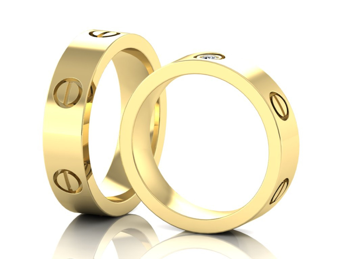 Vestuviniai žiedai "Estėja"