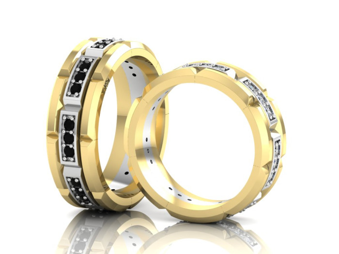 Vestuviniai žiedai "Aurila"