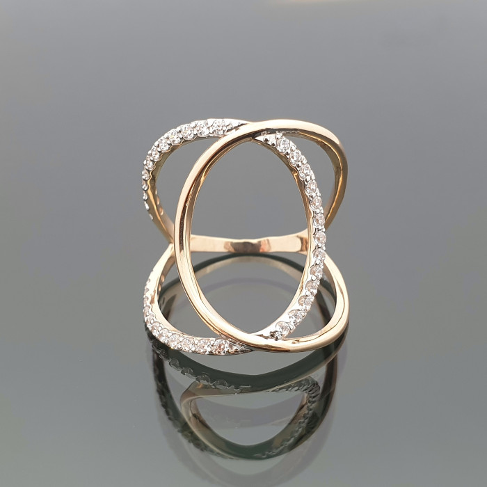 Unikalus auksinis žiedas (801)