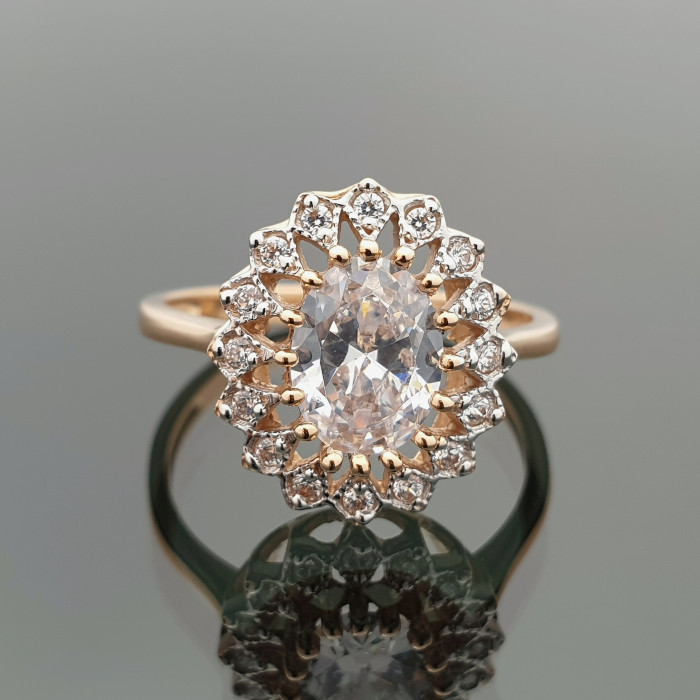 Moteriškas auksinis žiedas (893)