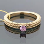 Kleopatras rozā safīra gredzens (838) 5