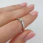  White Gold Diamond Engagement Ring (1629) 2