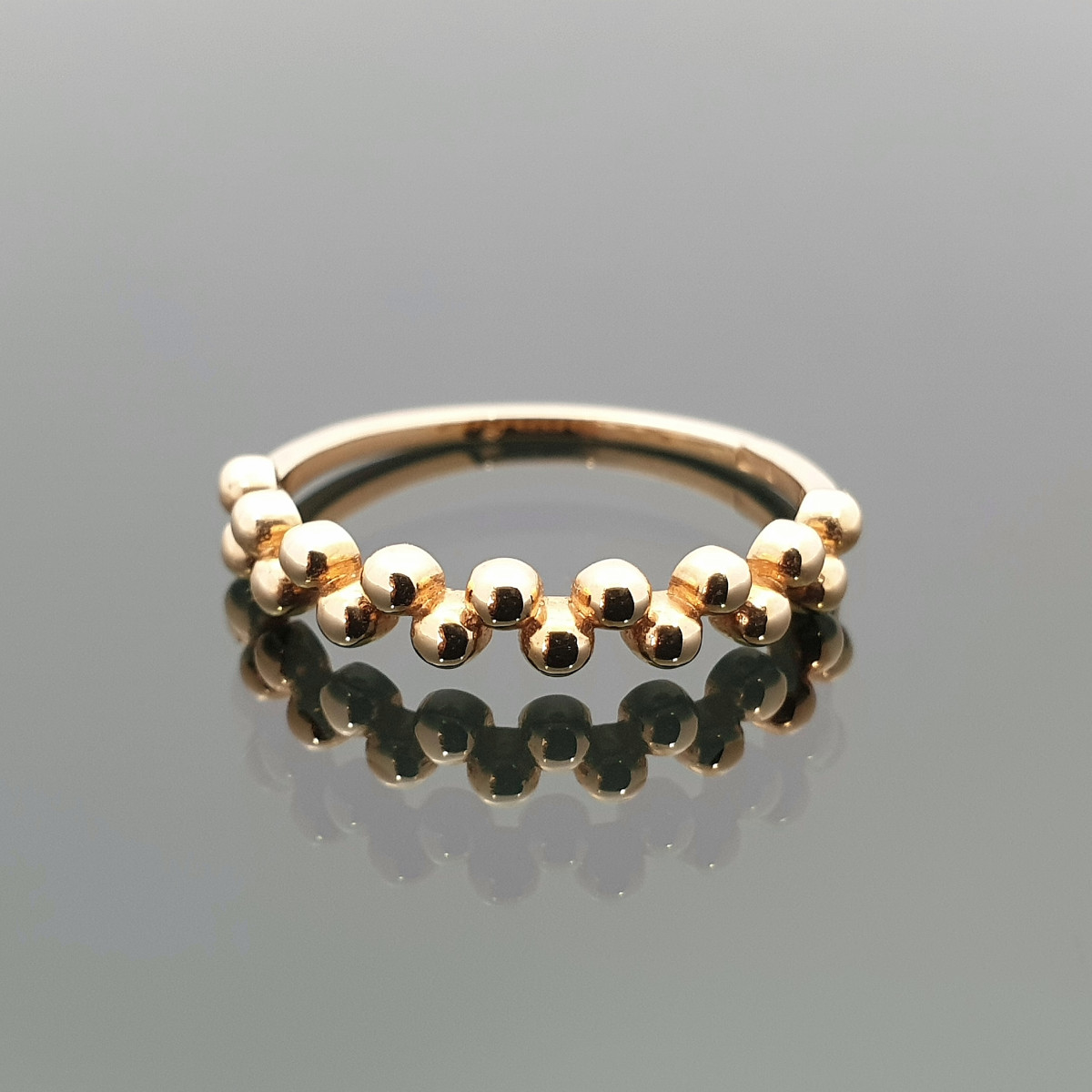 Auksinis žiedas "Burbuliukai" (97) 1