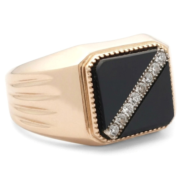 Vīriešu zelta gredzens (1210)