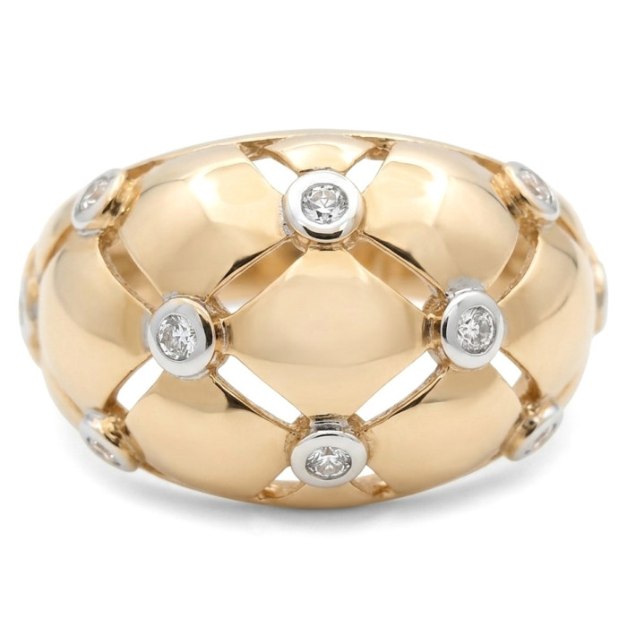 Plats zelta gredzens (310)