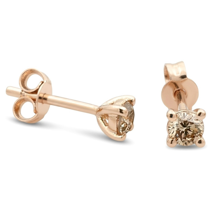  Minimalist diamond earrings (325)
