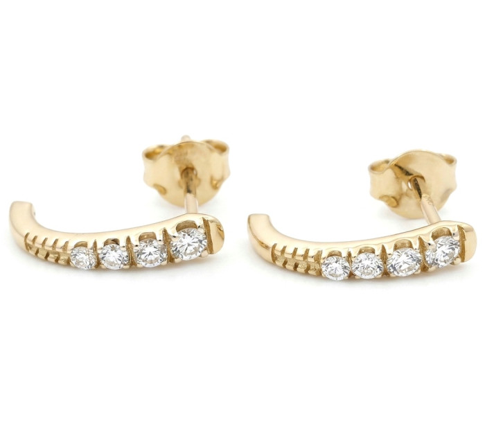 Exclusive earrings with diamonds (362)