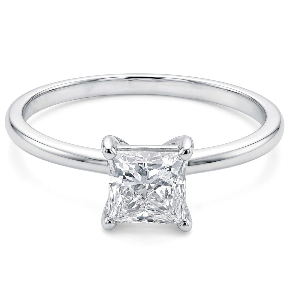 Klasikinis sužadėtuvių žiedas su Lab grown deimantu (56), LAB GROWN žiedai, Aukso praba: 585, Gaminio nuotraukoje svoris: 2.01 g, Brangakmenis: Lab Grown diamond, Brangakmenio svoris: 0.70 ct, Brangakmenio svoris ct.: 0.70-1.50 ct - Juvelyrika internetu