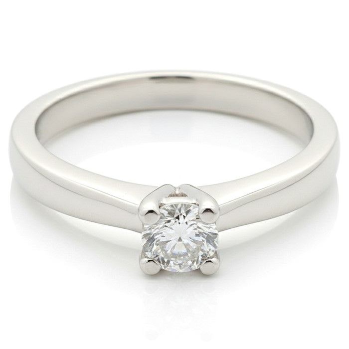  White Gold Diamond Engagement Ring (1553)