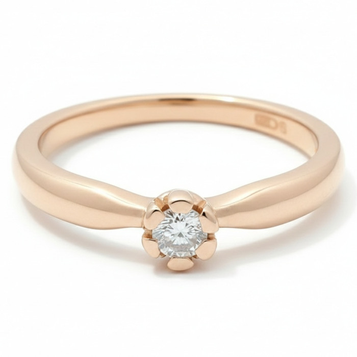 Saderināšanās gredzens ar briljantu (2057)