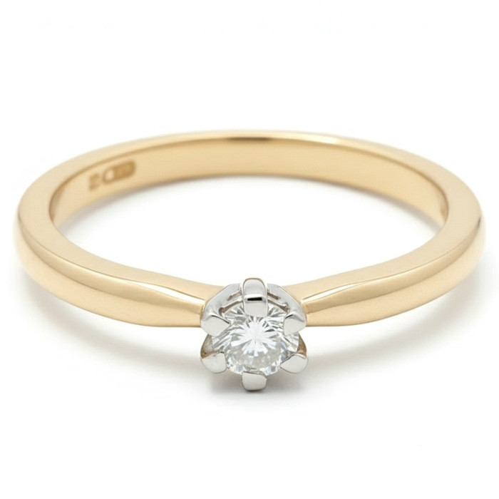 Saderināšanās gredzens ar briljantu (2058)