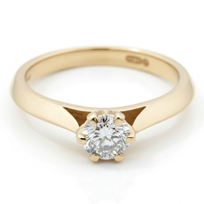 Saderināšanās gredzens ar briljantu (2096)