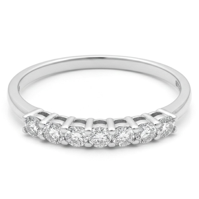 Gold ring with diamond band (2265)