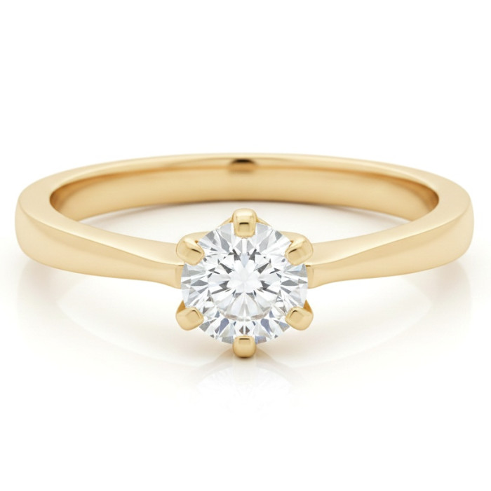 Zelta saderināšanās gredzens (1300)