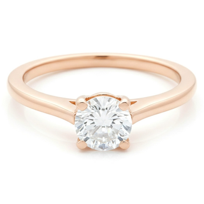  Zelta saderināšanās gredzens ar actiņu (1303)