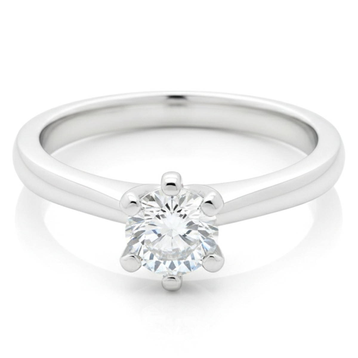 Baltā zelta saderināšanās gredzens ar aci (1564), Ar acīm, Zelta standarts: 585, Produkta foto svars: 2.57 g, Dārgakmeņi: Cirkons - Rotājumlietas internetā