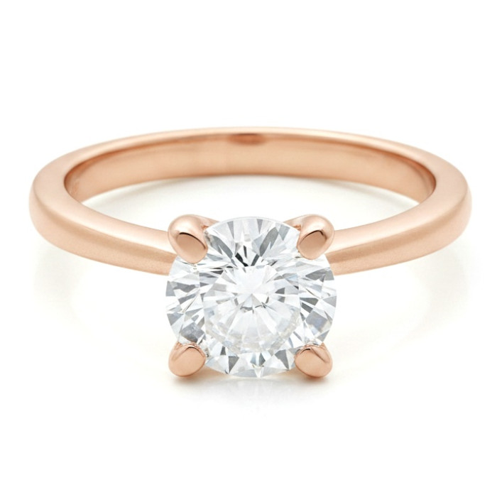 Engagement ring with rhinestone eye (1540)