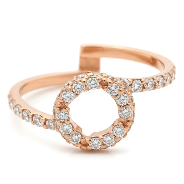 Gold ring with eyes (1721)