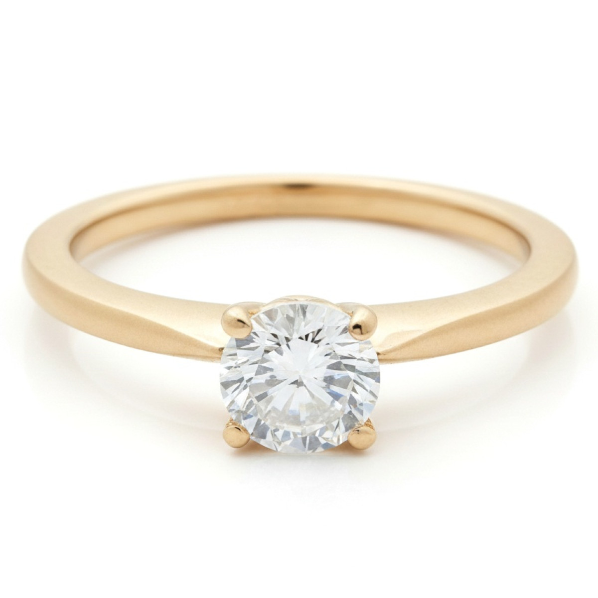 Klasiskais saderināšanās gredzens (1737), Ar acīm, Zelta standarts: 585, Produkta foto svars: 2.64 g, Dārgakmeņi: Cirkons - Rotājumlietas internetā