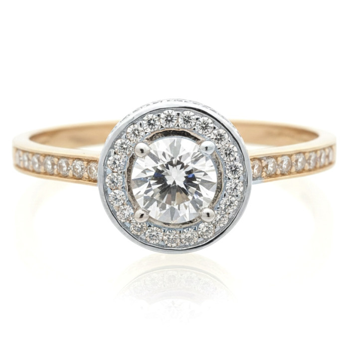 Engagement ring with eyes (1752)