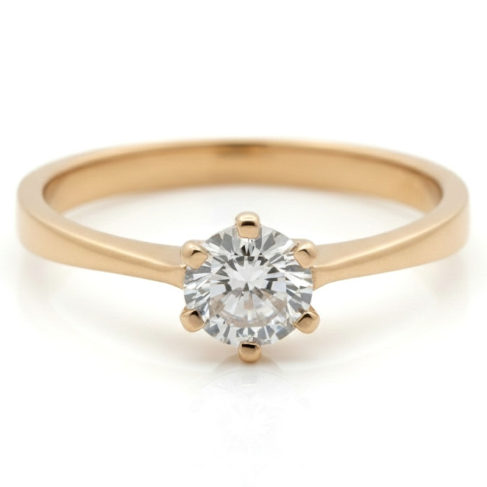 Gold ring with eye (1853)