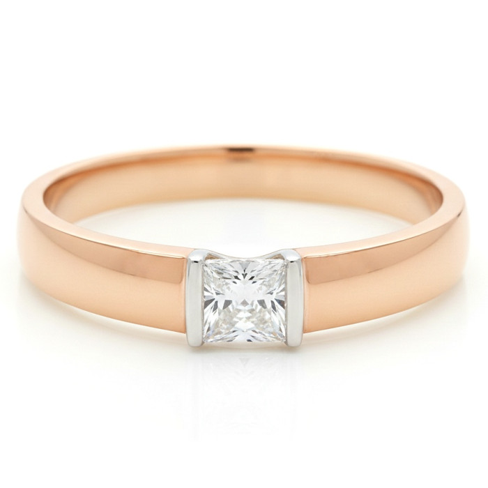 Gold ring with zircon eye (1965)