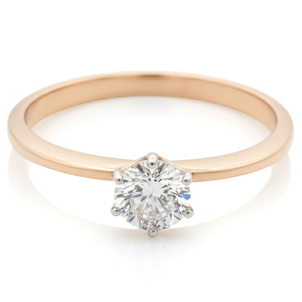 Saderināšanās gredzens ar cirkonija aci (1974), Ar acīm, Zelta standarts: 585, Produkta foto svars: 1.18 g, Dārgakmeņi: Cirkons - Rotājumlietas internetā